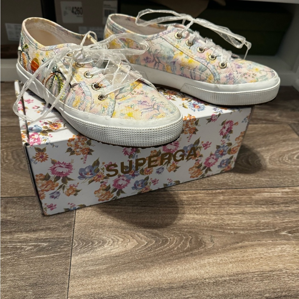 SUPERGA x loveshackfancy sneakers